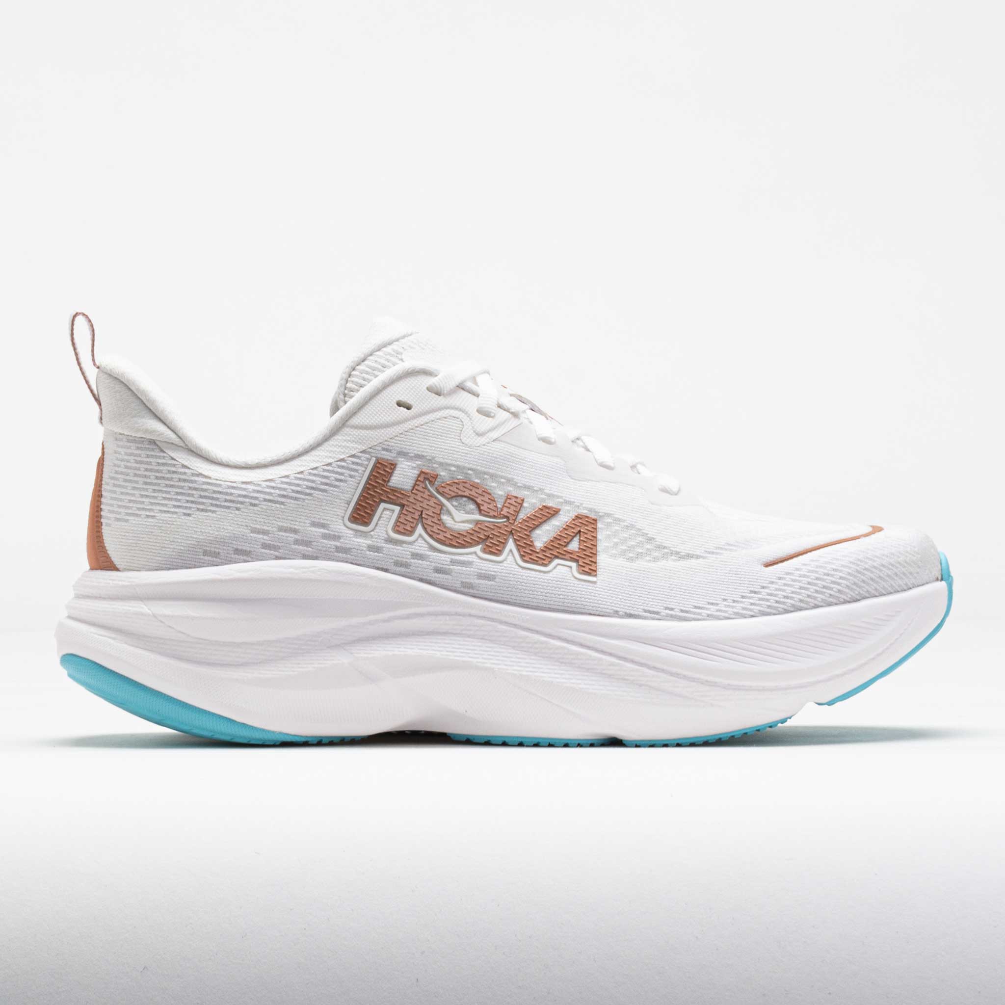 041692_3 HOKA Skyflow Womens Frost/Rose Gold - Image 1