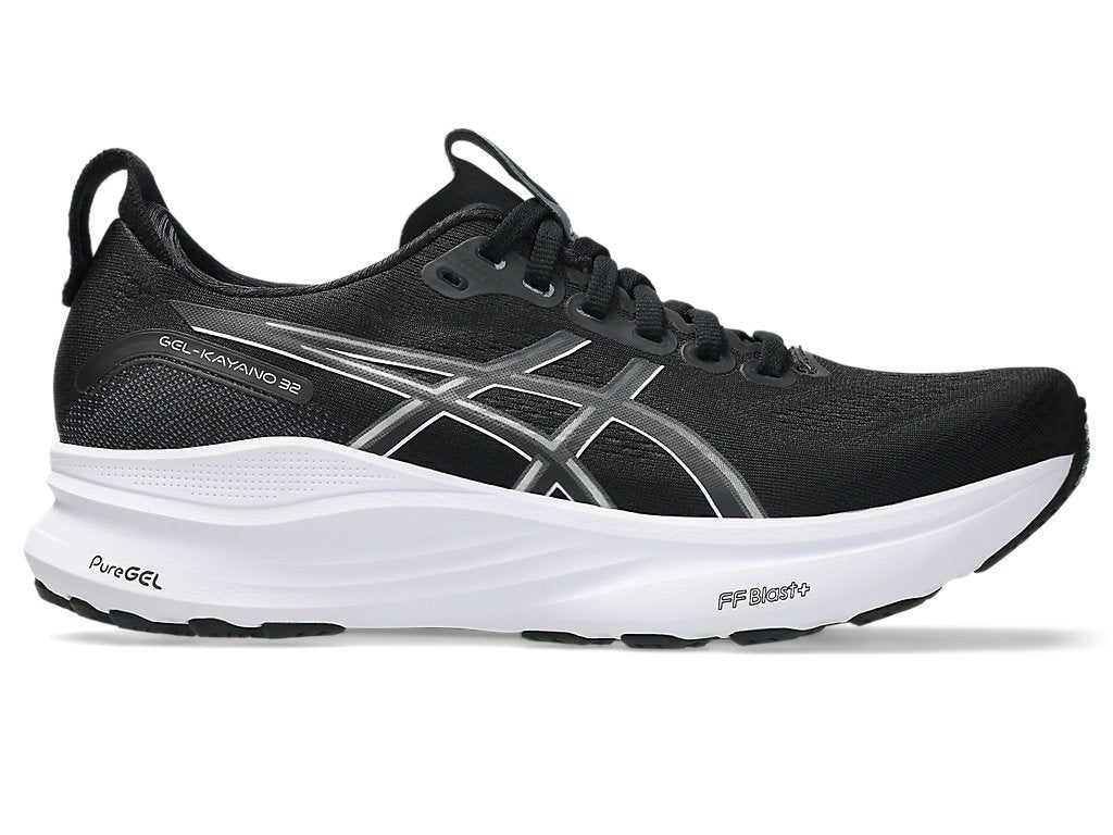 1012B838_002_SR_RT_GLB Women's GEL-Kayano 32 (002 - Black/White) - Image 1