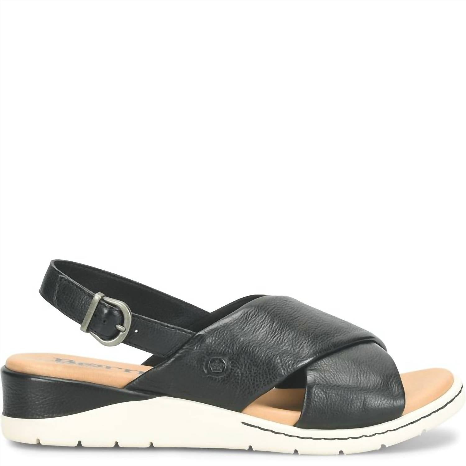 5bd572d9-6ae0-467d-ae33-a639cc6fc90b-upscale_15k-1500x1500-70 Born - Women's Mia Leather Sling Back Sandals - Image 1