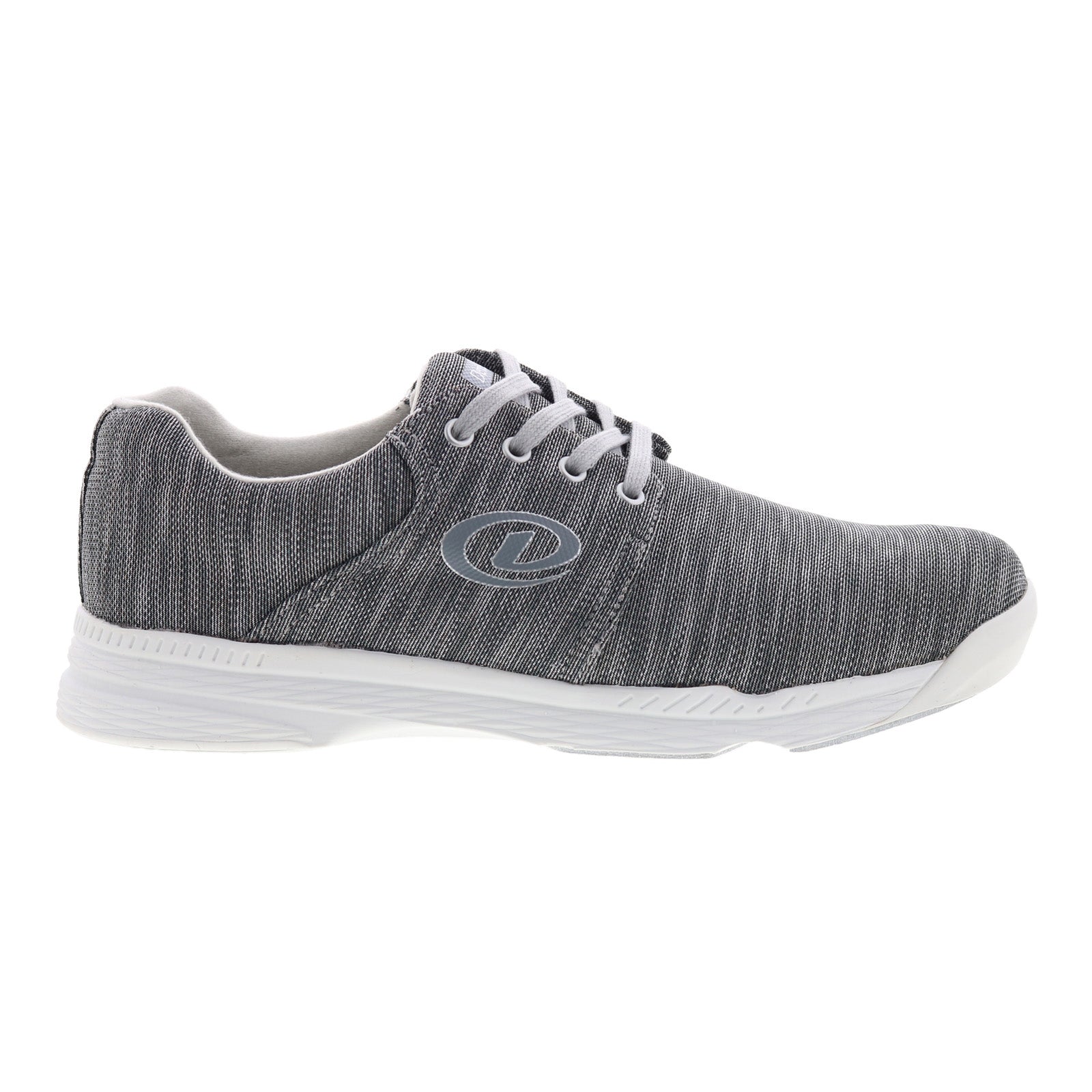 dm0001708_winner_grey_reshoot_01_da80a929-e5b5-4322-a99b-23d3a2fbfff1 Dexter Winner DM0001708 Mens Gray Canvas Lace Up Athletic Bowling Shoes - Image 1