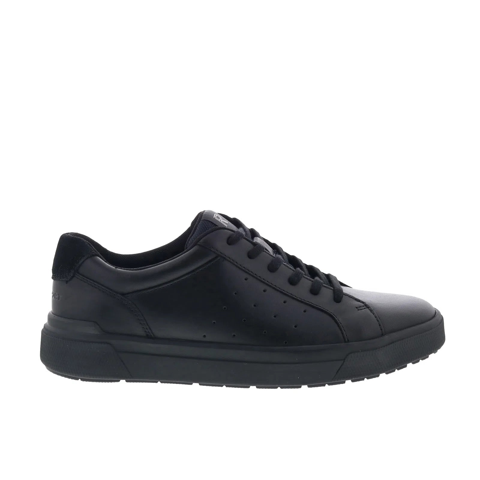 rmtmtarquin_total_motion_tarquin_black_reshoot_01 Rockport Total Motion Tarquin Mens Black Wide Lifestyle Sneakers Shoes - Image 1